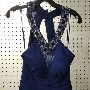 New Saks long formal dress